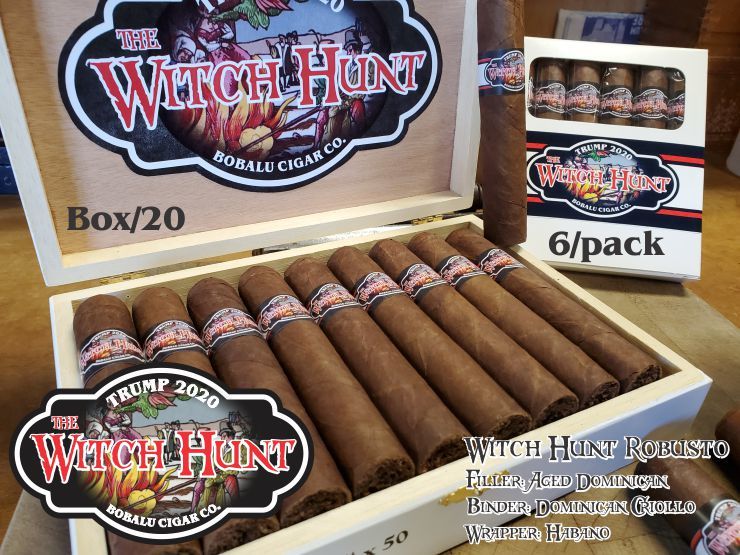 President Trump Witch Hunt Cigars
